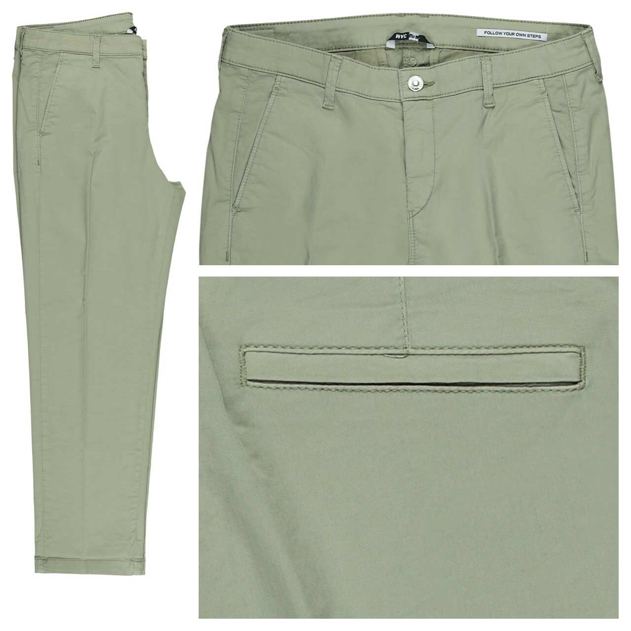 MAC Chino 7/8 Baumwollhose dried rosemary