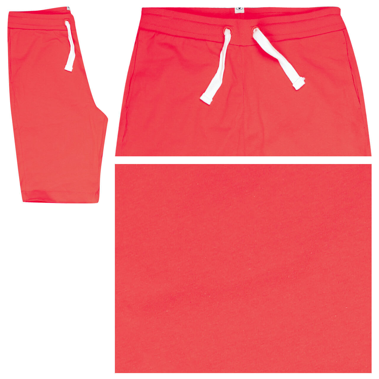 Tom Tailor Sweatpants Shorts für Herren in Rot, FarbNr.: 10524