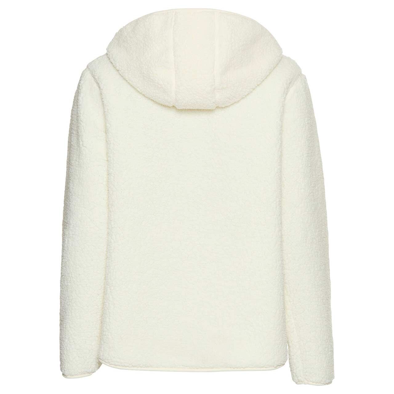 Damen Hoodie Teddy Sweatshirt von Camel active in Weiß, Rückansicht