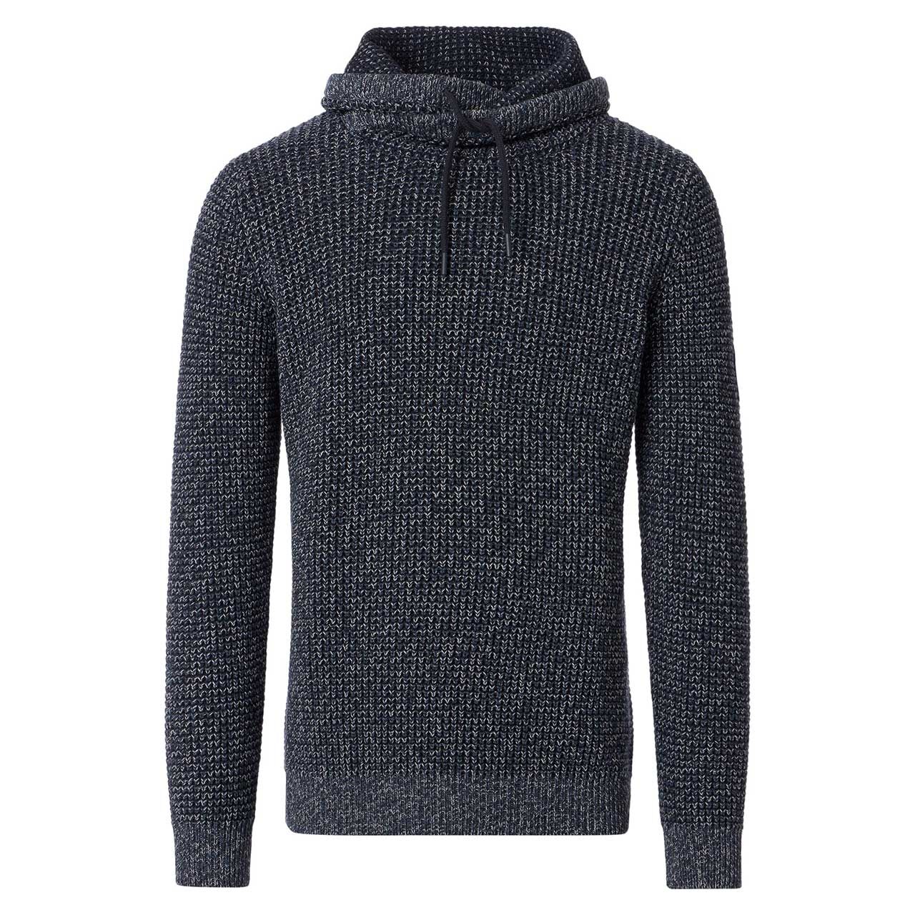 Casa Moda Herren Pullover Snood dark blue melange