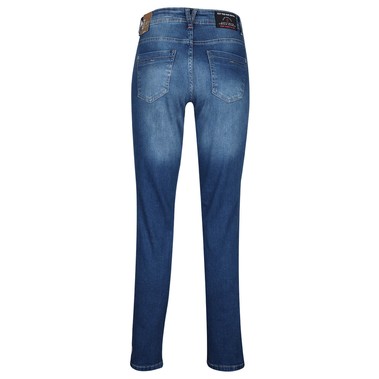 Cecil Scarlett Jeans mid blue washed