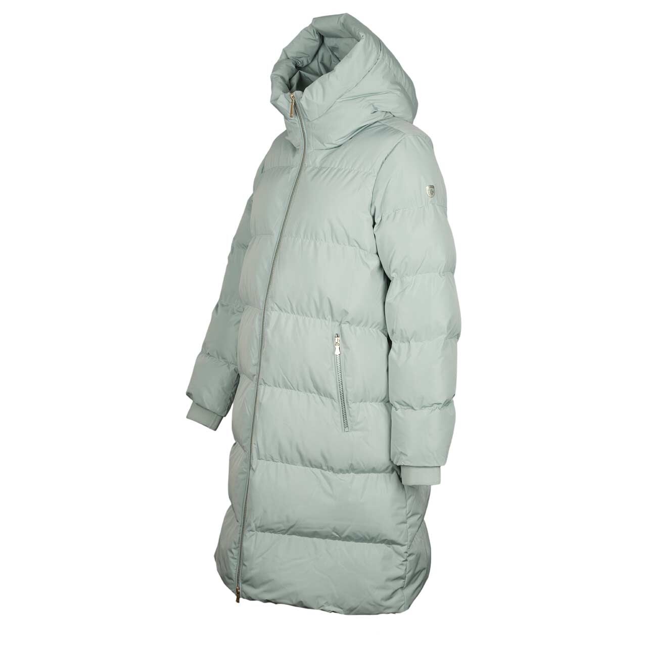 Damen Jacke Boutique Long von Wellensteyn in Salbeigrün, Seitenansicht