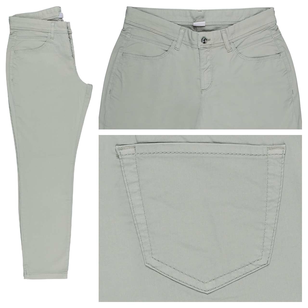MAC Slim 7/8 Baumwollhose wrought iron