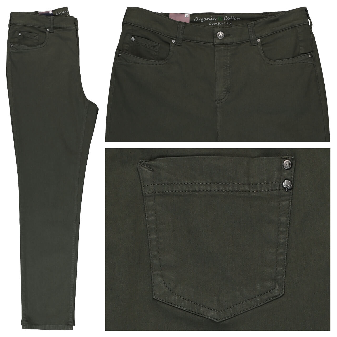 Anna Montana Dora Jeans olive green