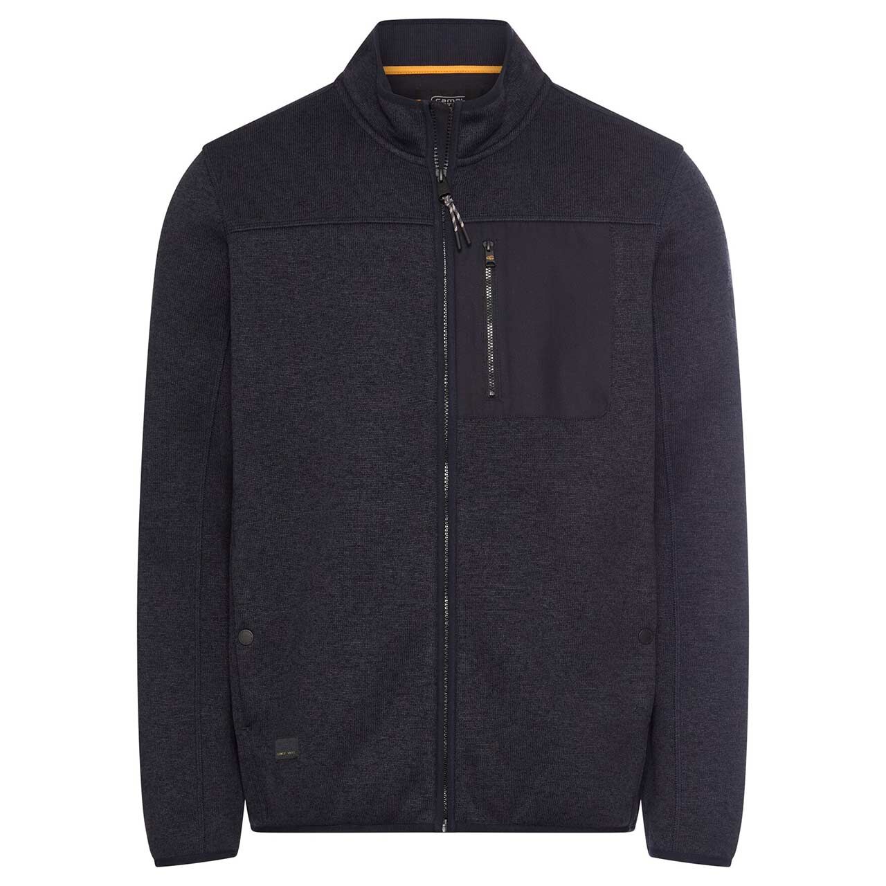 Camel active Herren Fleece Jacke dark navy melange