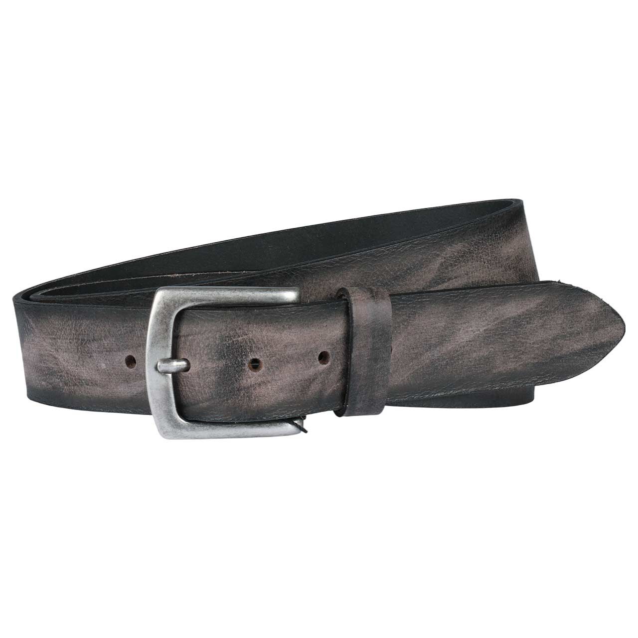 Bernd Götz Herren Ledergürtel anthracite