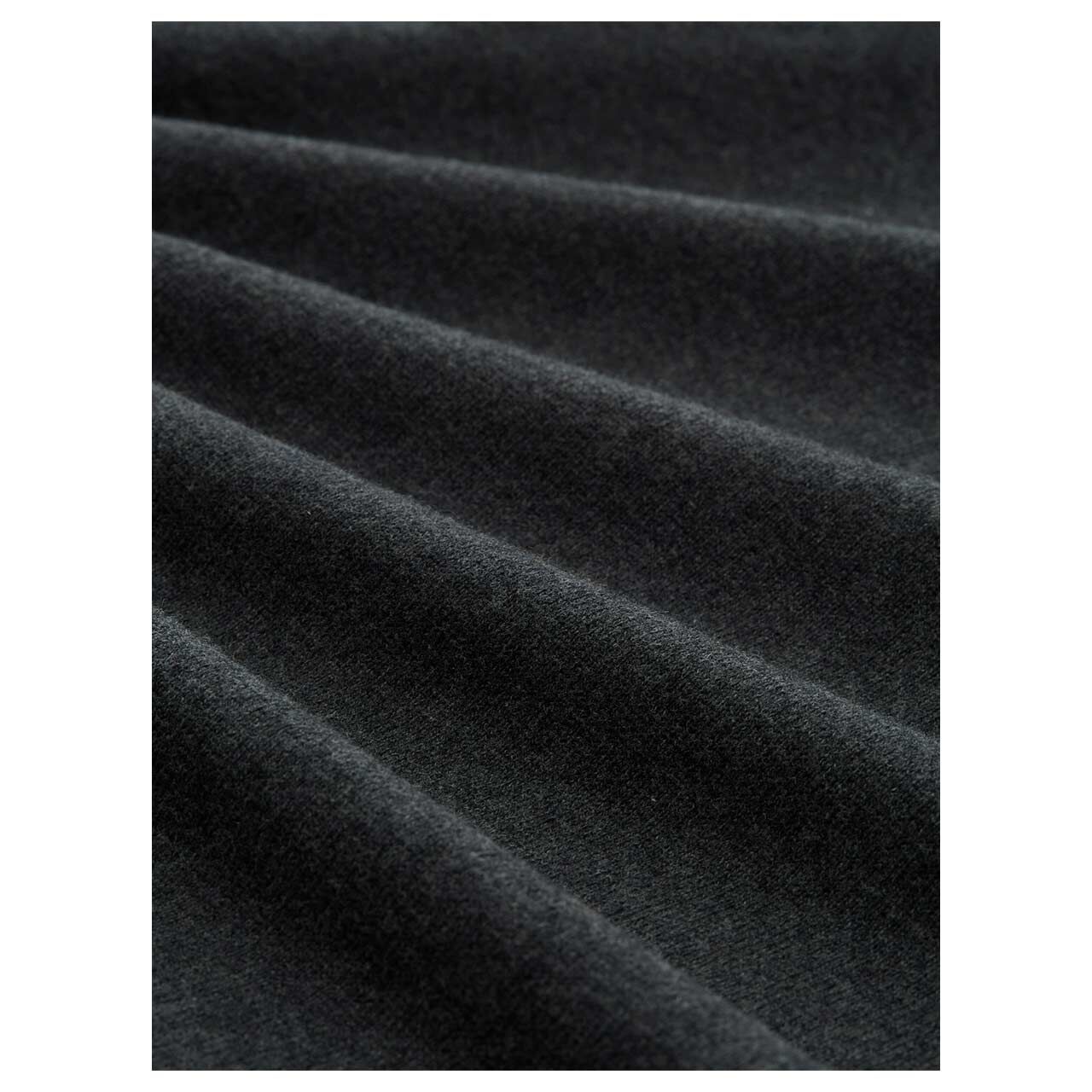 Tom Tailor Herren Strickjacke Cashmere Zip Jacket black grey melange