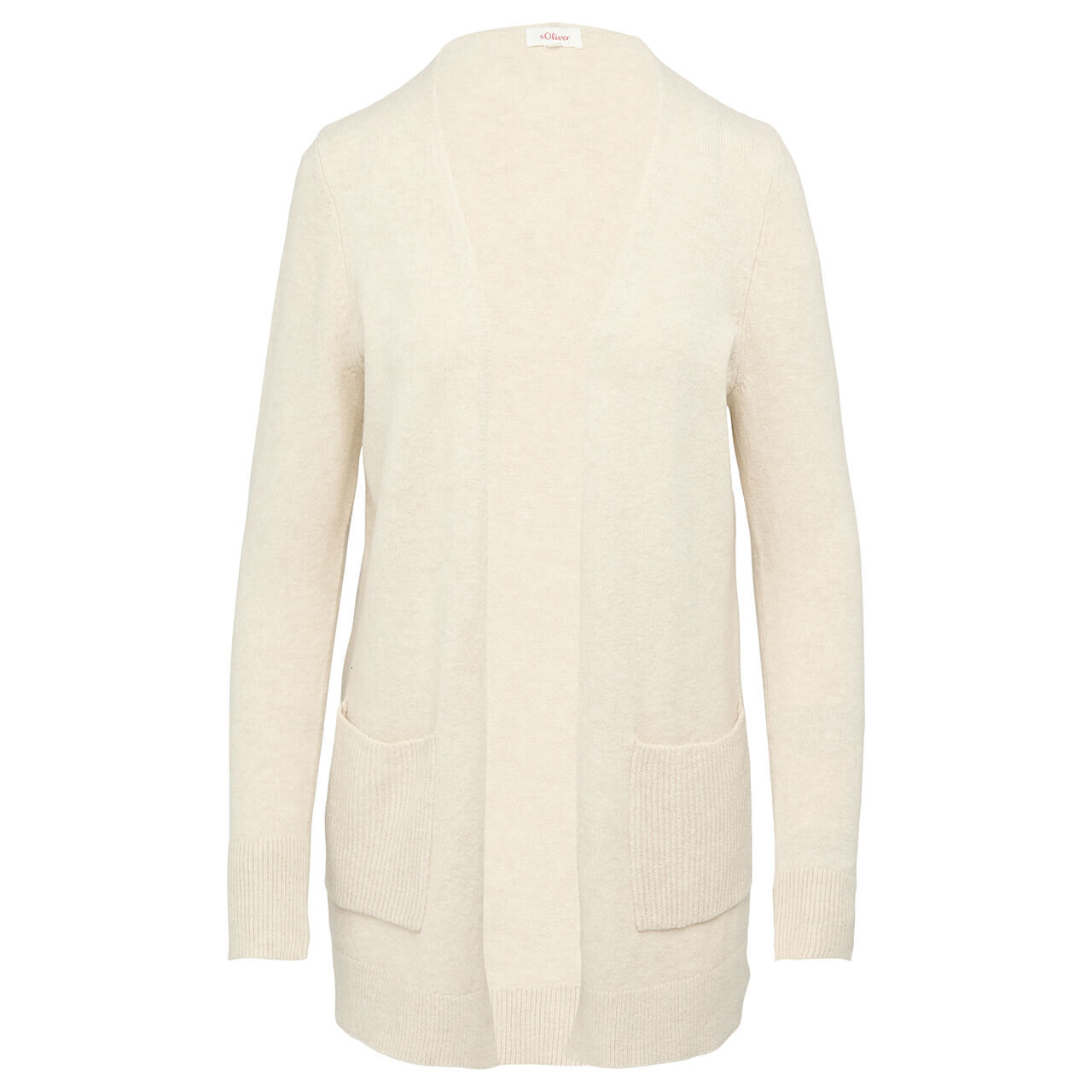 S Oliver Cardigan Strickjacke Beige Baumwolle Strickjacke In Beige