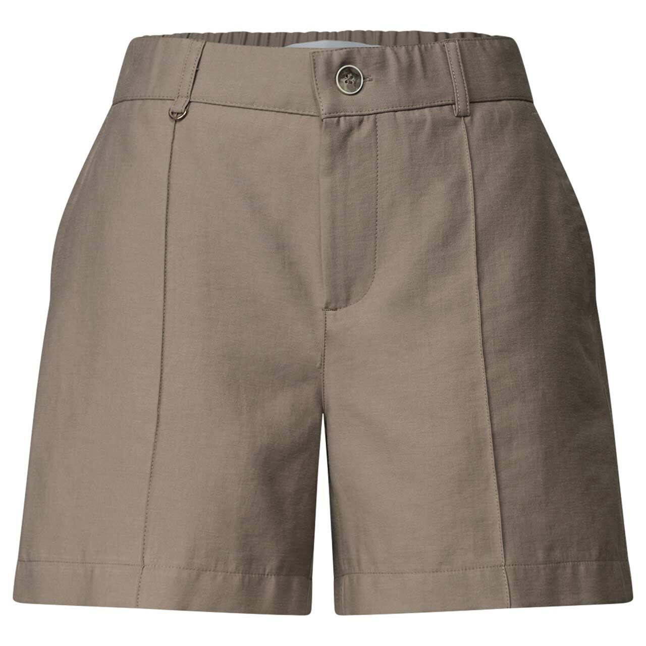 Street One Baumwoll Bermuda dark beige