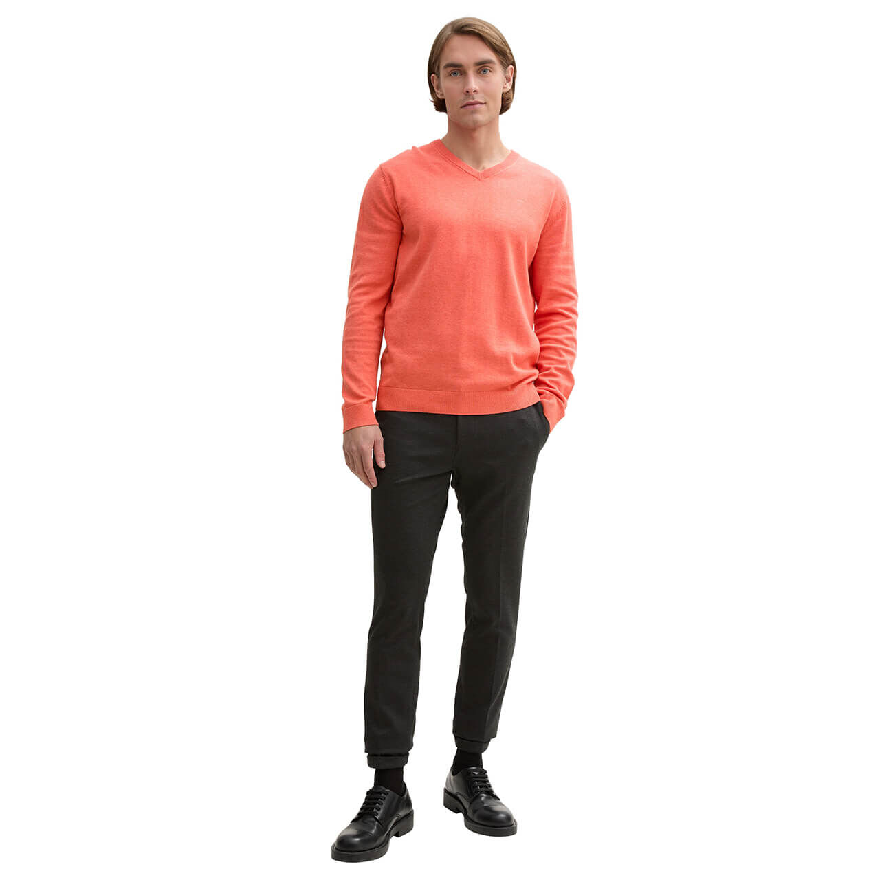 Tom Tailor Basic crewneck knit Heren Trui 1039805 - Nu 50% korting Tom Tailor Basic crewneck knit Heren Trui 1039805 - Nu 50% korting
