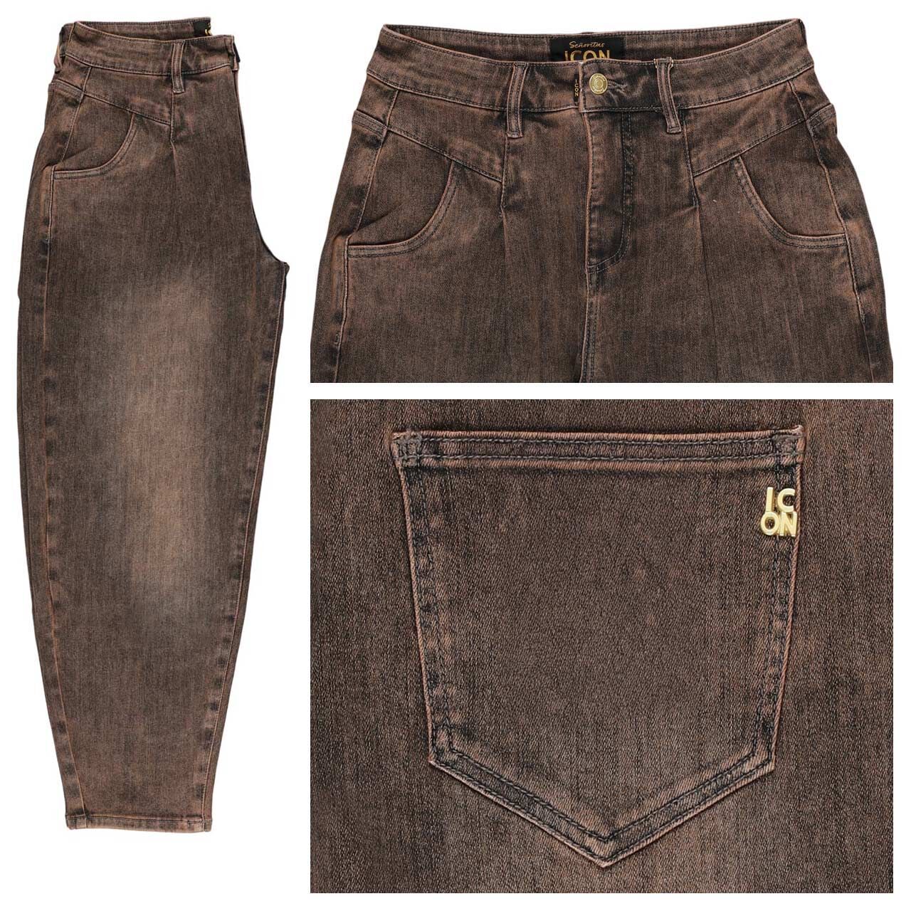 Senoritas ICON Hurricane 7/8 Jeans espresso wash