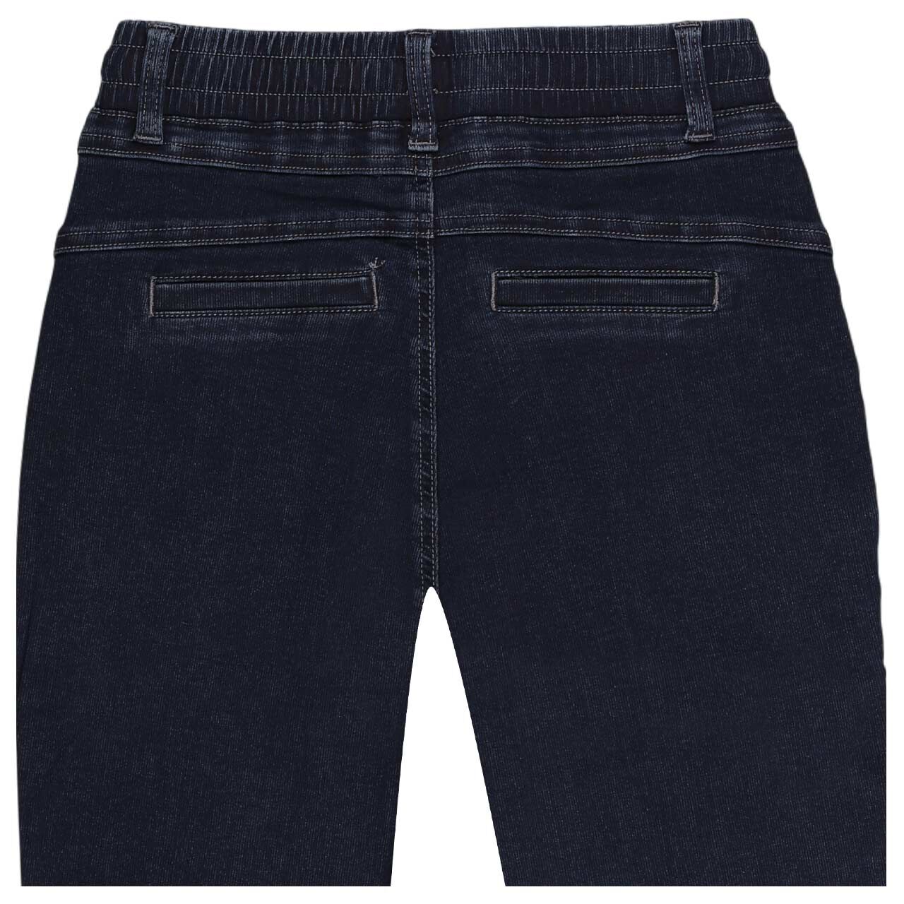 Damen Jeans Tessy Denim Jogpants von Red Button in Dunkelblau angewaschen, detaillierte Rückansicht
