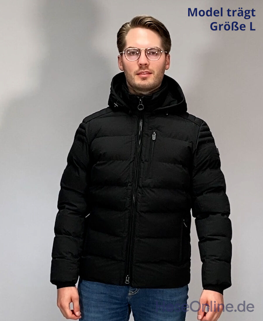 Wellensteyn Blackjack Men Short Herren Jacke black mat
