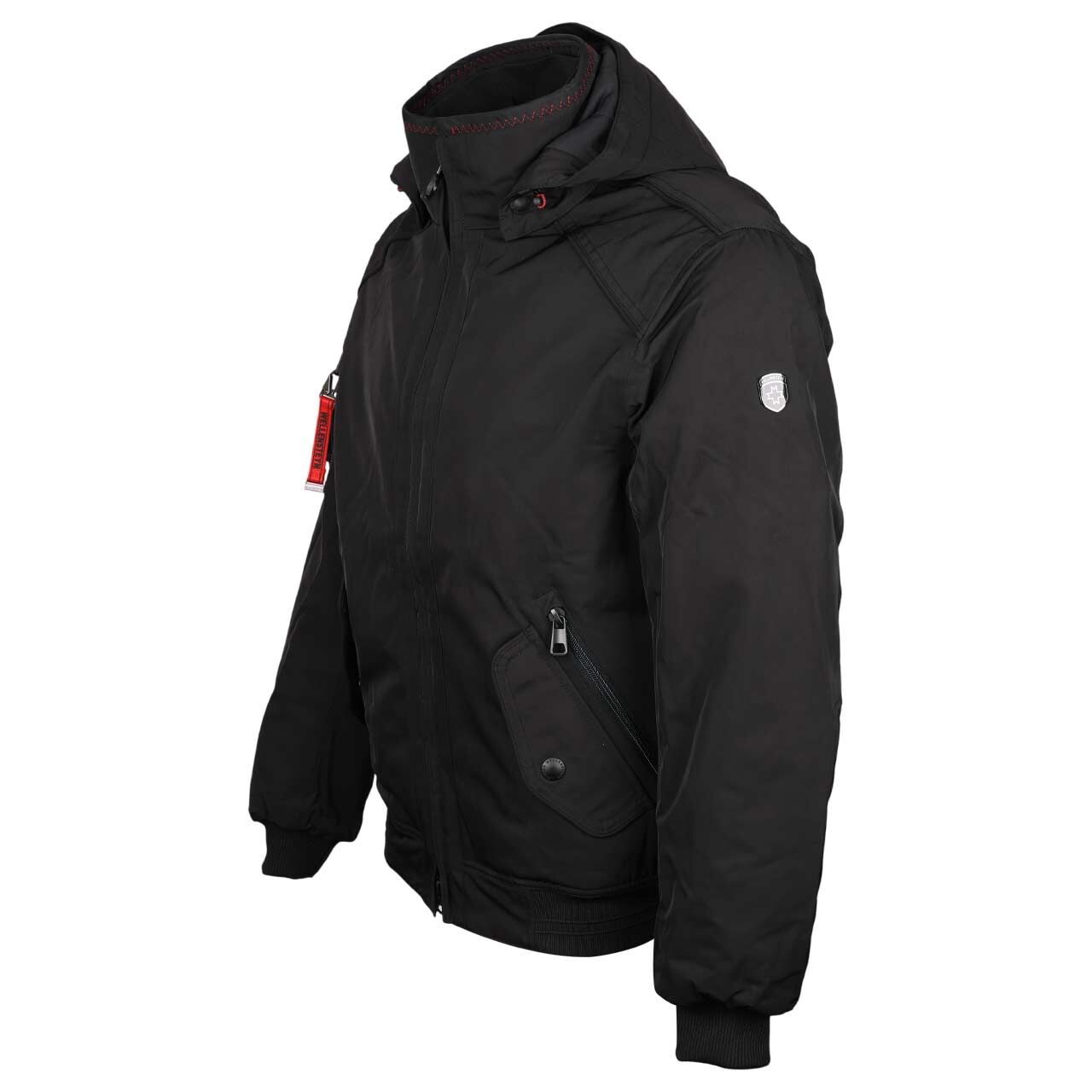 Herren Jacke Cicero Winter von Wellensteyn in Schwarz mit der Artikelnummer CICW-1067, Seitenansicht