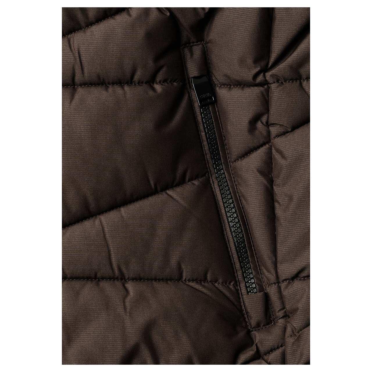 Cecil Damen Jacke Sportive Padded Jacket chocolate sauce brown