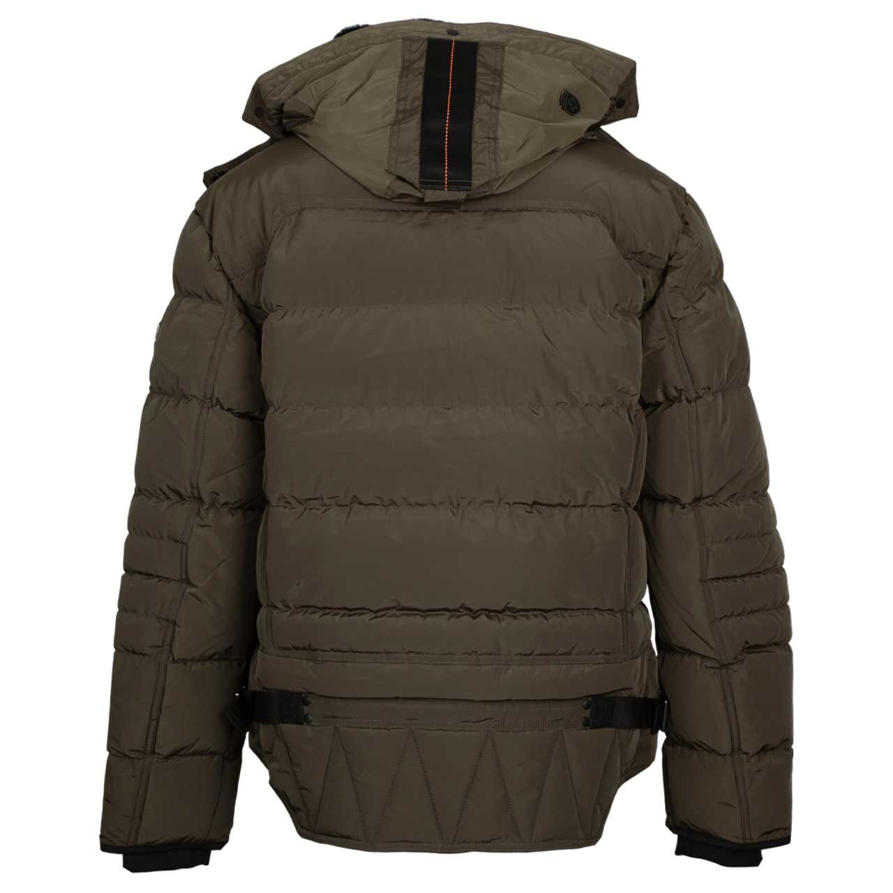 Herren Jacke Starstream von Wellensteyn in Grün-Braun, Rückansicht