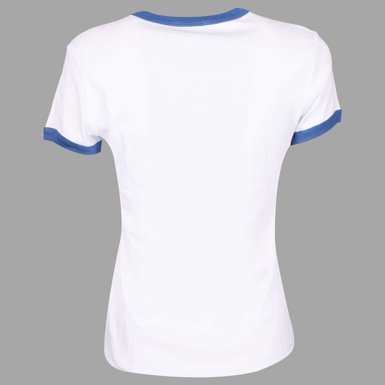s.Oliver Damen T-Shirt in Weiß mit Print, Rückansicht