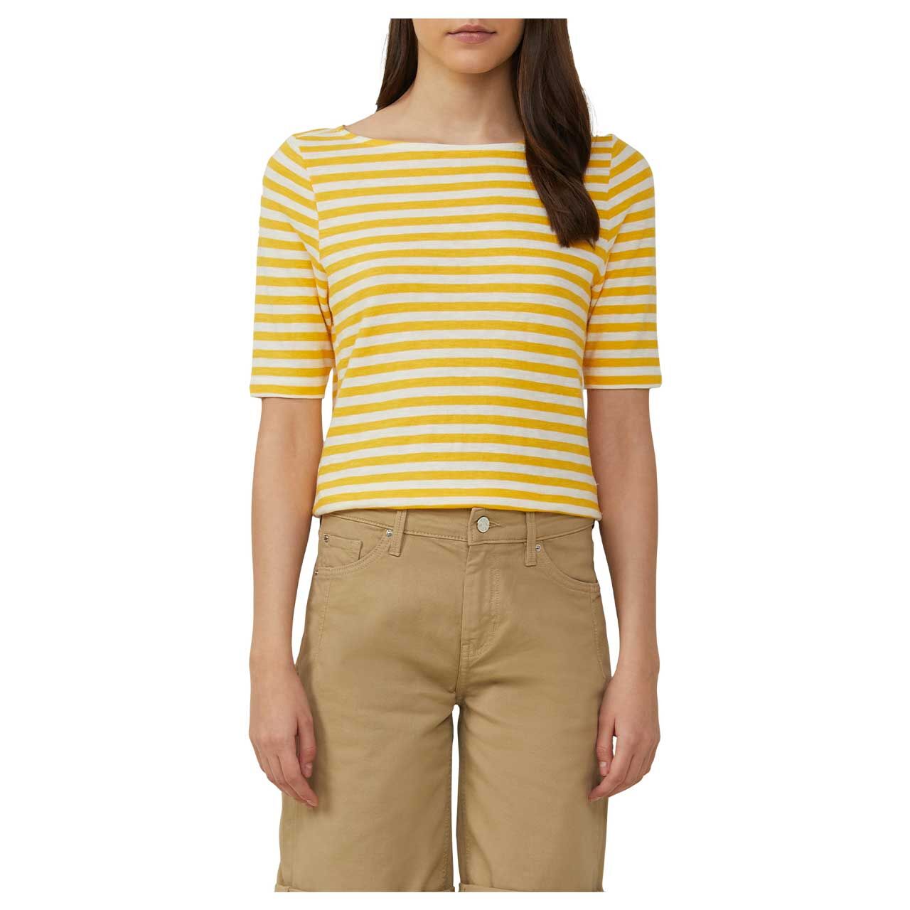s.Oliver Damen T-Shirt sunny yellow stripes