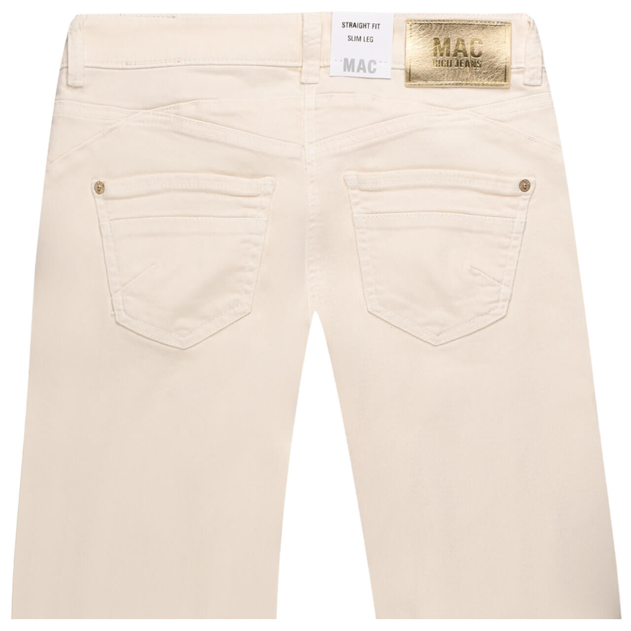 MAC Rich Slim 7/8 Jeans antique white