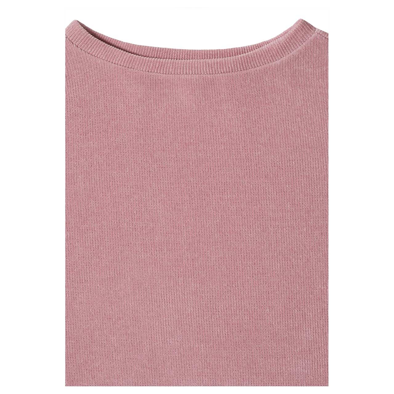 Cecil Damen 3/4 Arm Cord Shirt Soft velvet rose