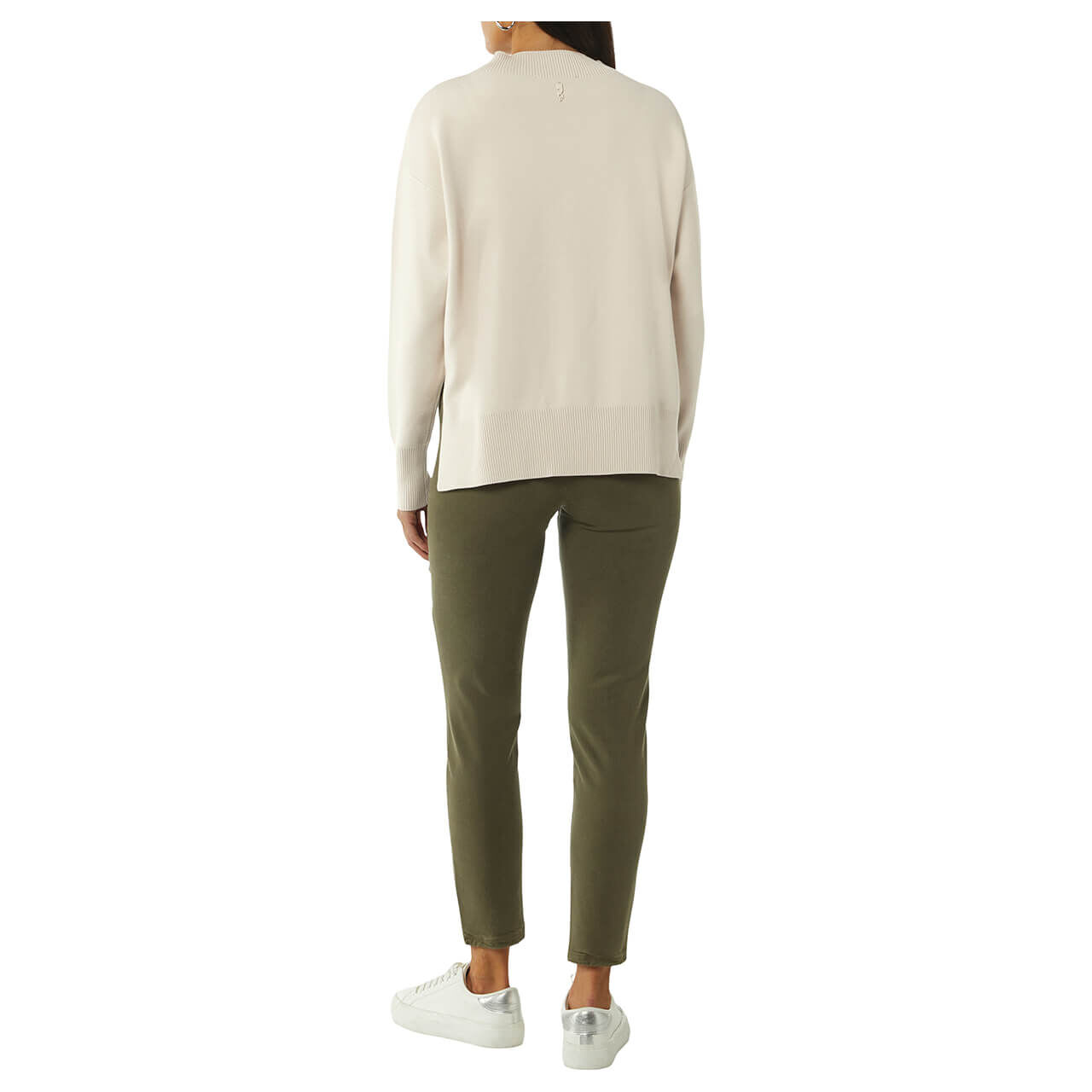 Comma Damen Pullover light creme
