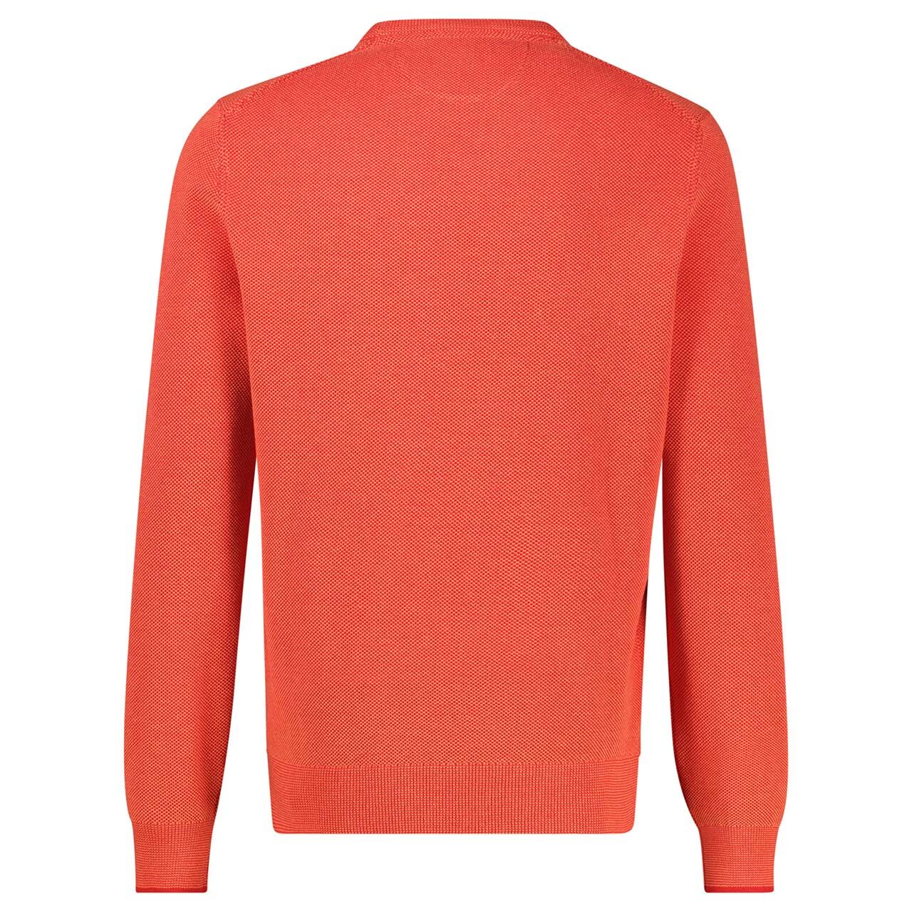 Herren Pullover von Lerros in Hellrot, Rückansicht