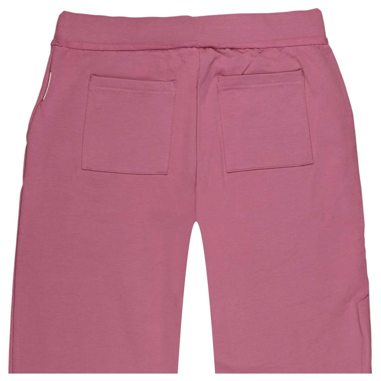 Damen Baumwollhose Bekka von Elbsand in Rosa, detaillierte Rückansicht