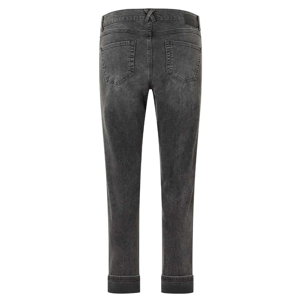 Damen Ankle Jeans Darleen Crop TU von Angels in Grau verwaschen, Rückansicht
