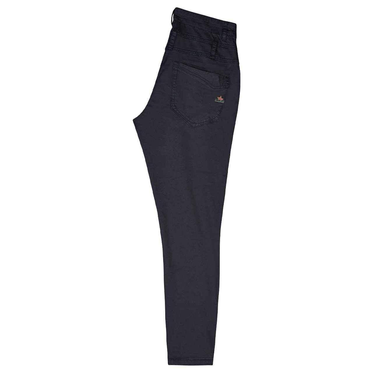 Damen Baumwollhose Florida-Z 7/8 Stretch Twill von Buena Vista in Dunkelblau, Seitenansicht