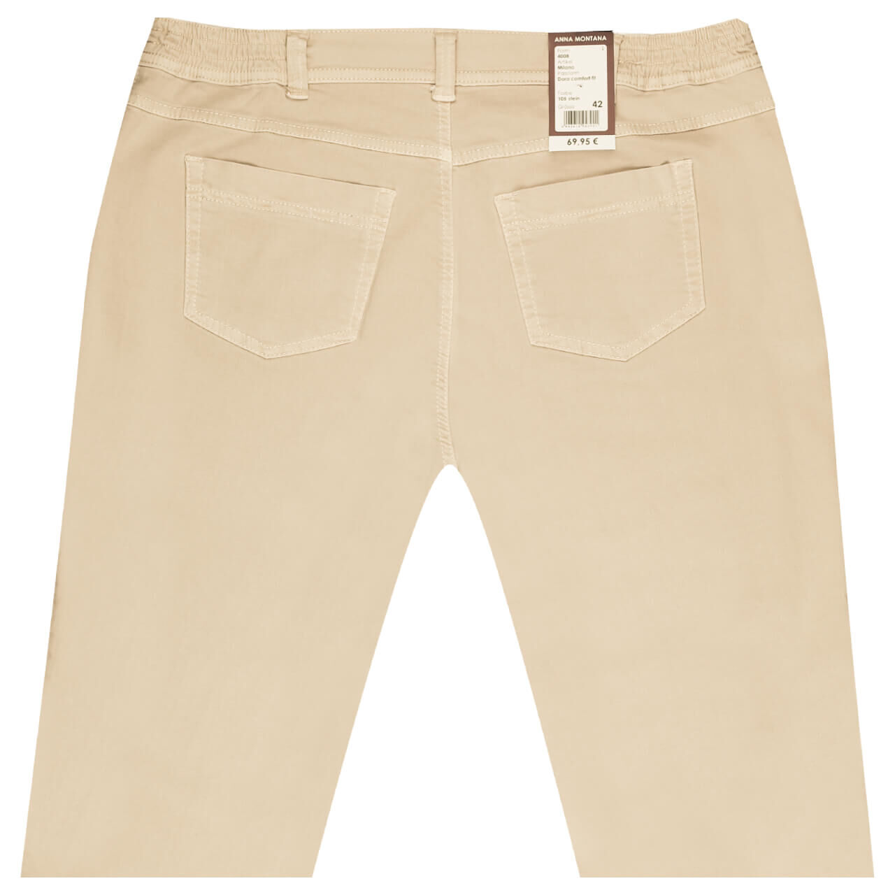 Anna Montana Dora Milano 3/4 Jeans stone
