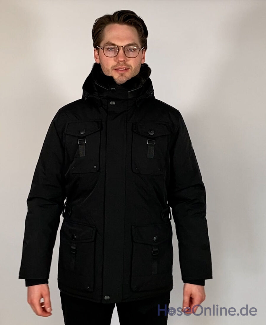 Wellensteyn Leuchtcraft Herren Jacke total black