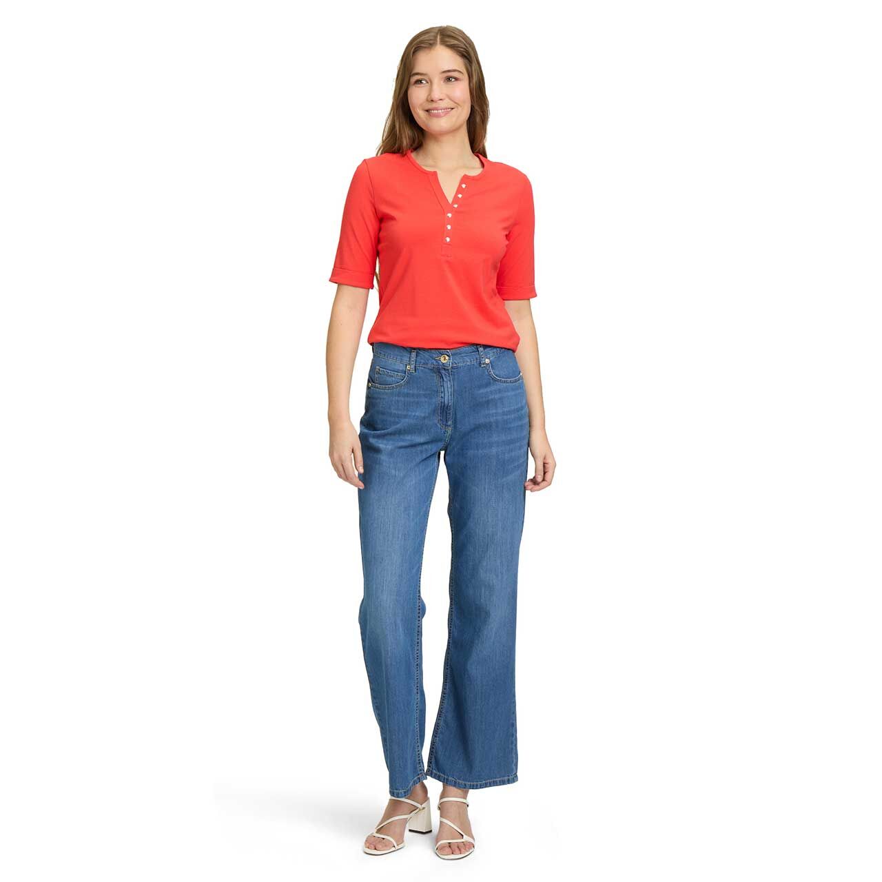 Betty Barclay Damen T-Shirt poppy red
