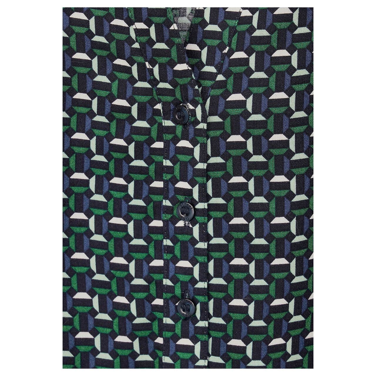 Street One Bamika Damen Bluse gentle green printed