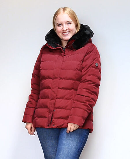 Wellensteyn Jacke Santorin für Damen in Dunkelrot