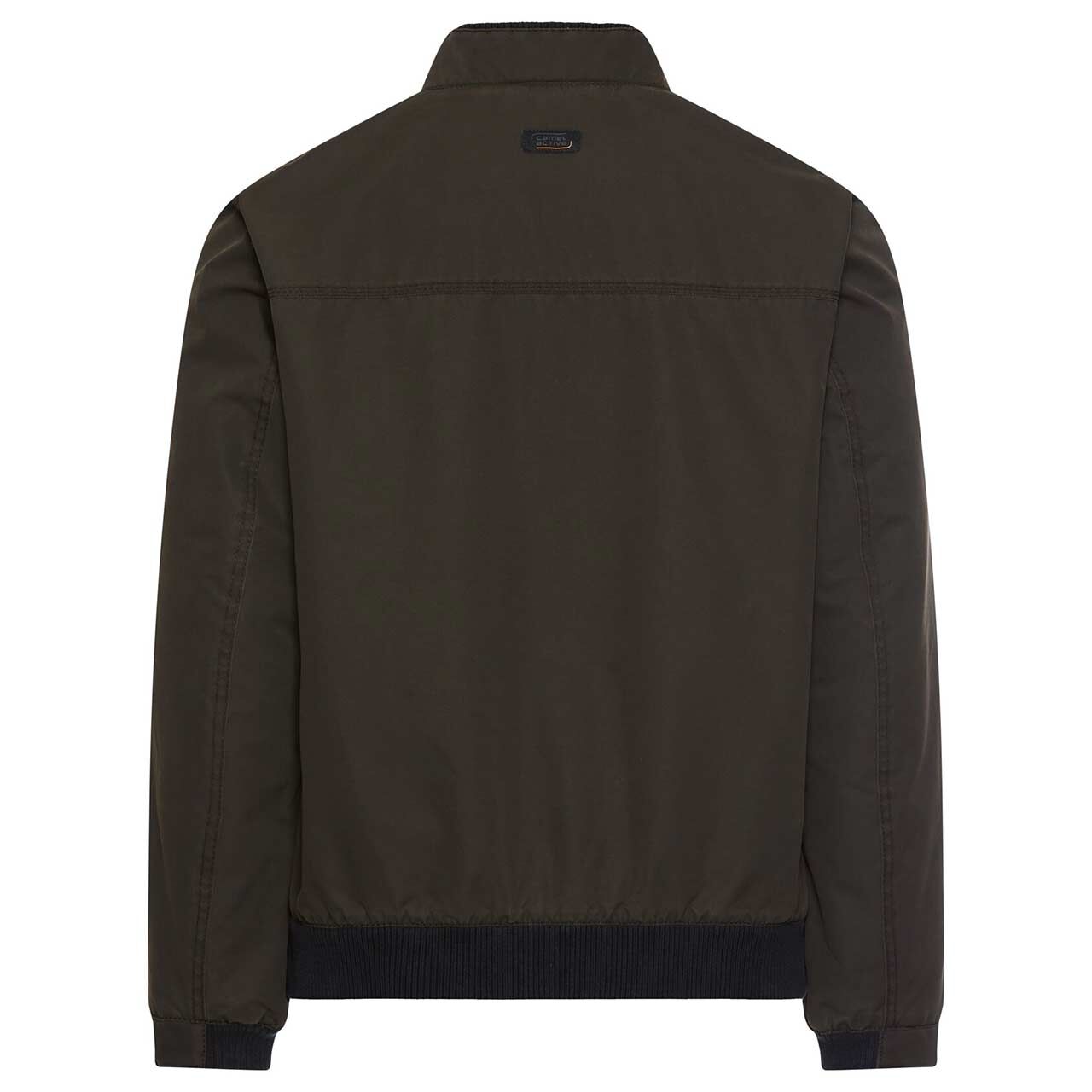 Herren Jacke Blouson von Camel active in Dunkelbraun, Rückansicht