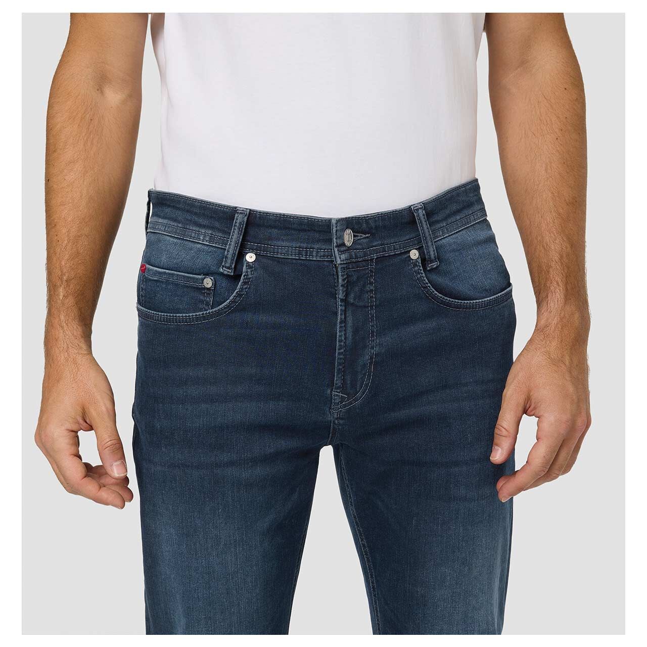 MAC Flexx Driver Jeans blue black authentic wash