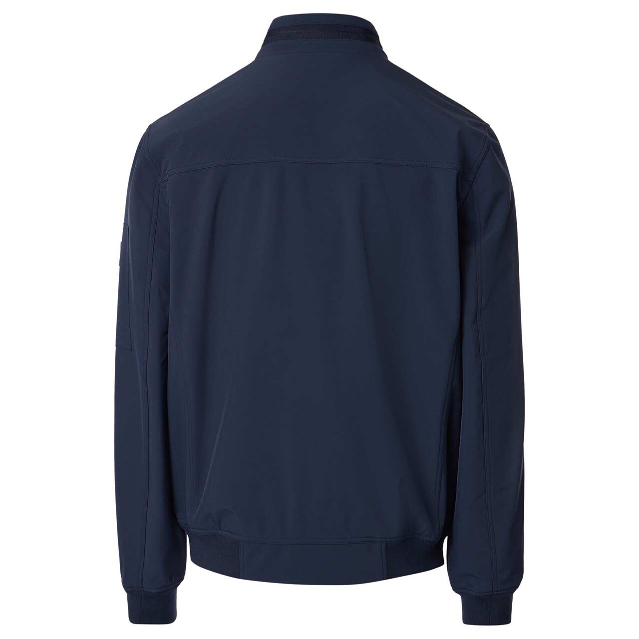 Herren Jacke Softshell Blouson von Casa Moda in Dunkelblau, Rückansicht