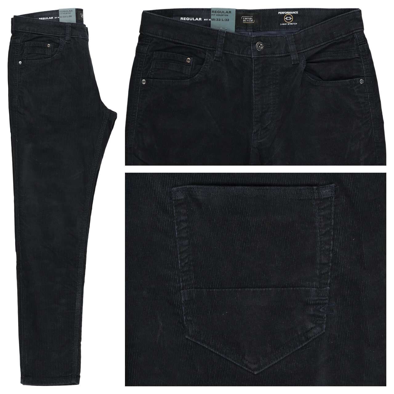Camel active Houston Cordhose dark navy