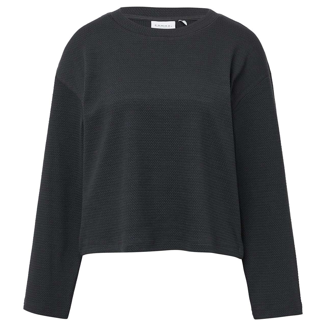 Comma Damen Sweatshirt anthracite