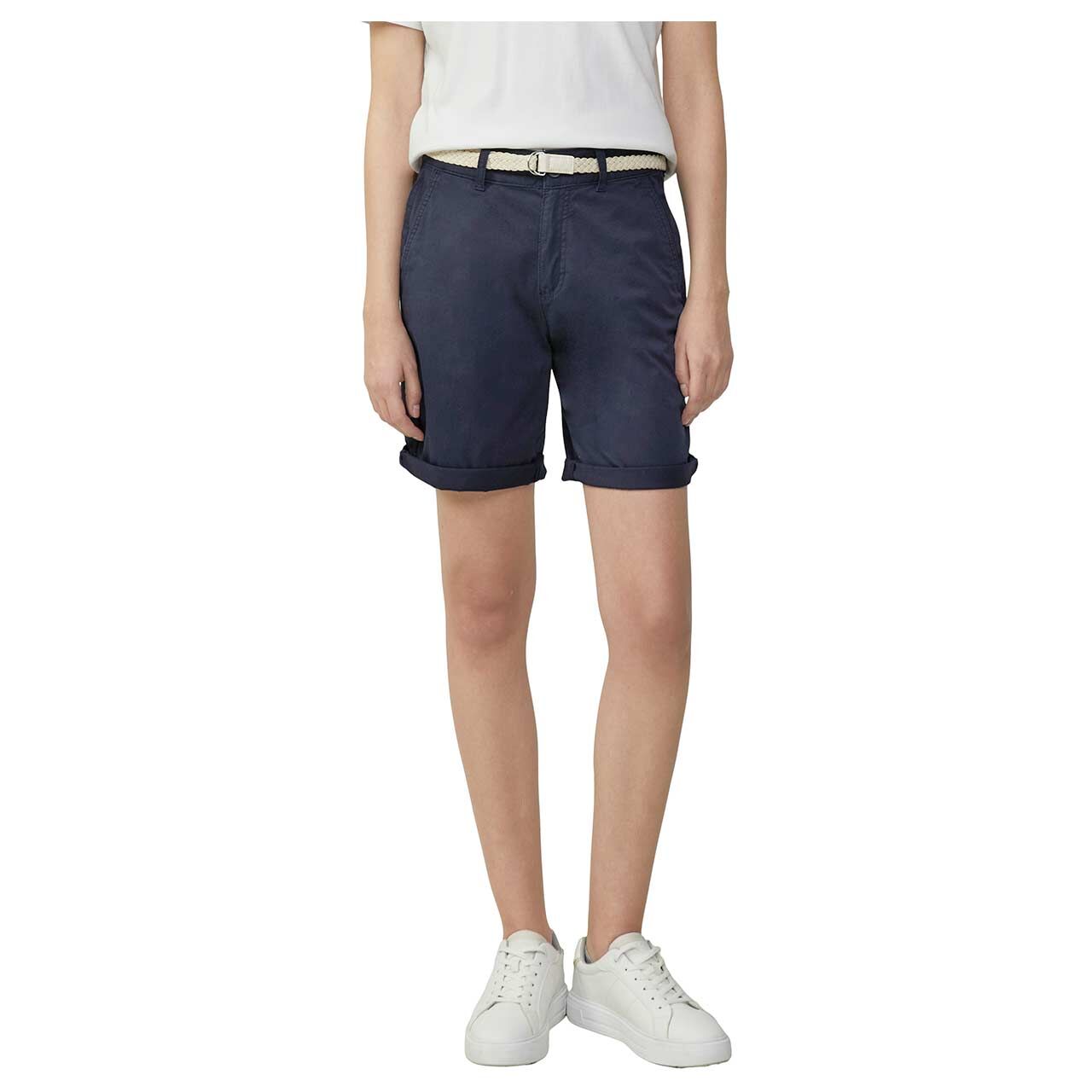 s.Oliver Damen Baumwoll Chino Shorts navy