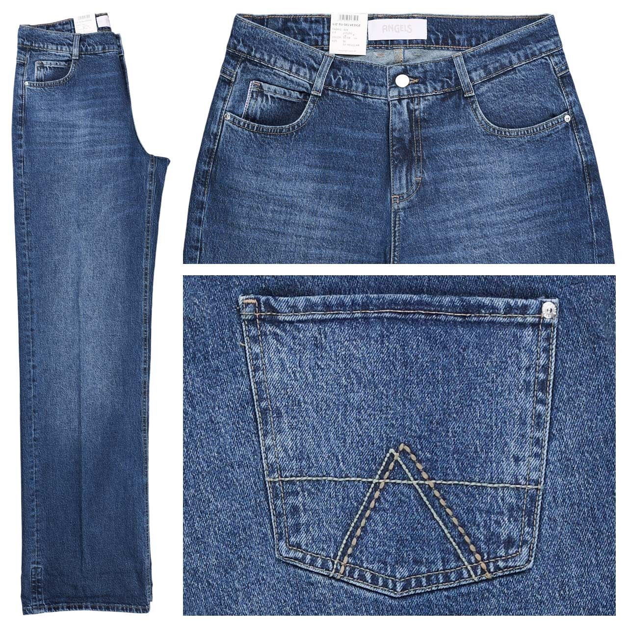 Angels Liz TU Jeans mid blue random used selvedge