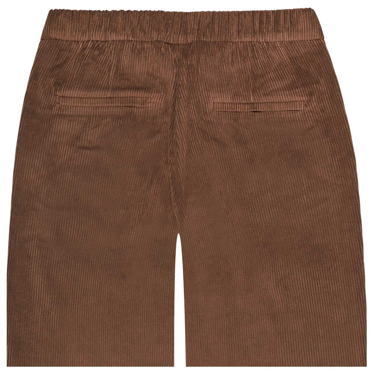 Damen Cordhose Chiara von MAC in Braun, detaillierte Rückansicht