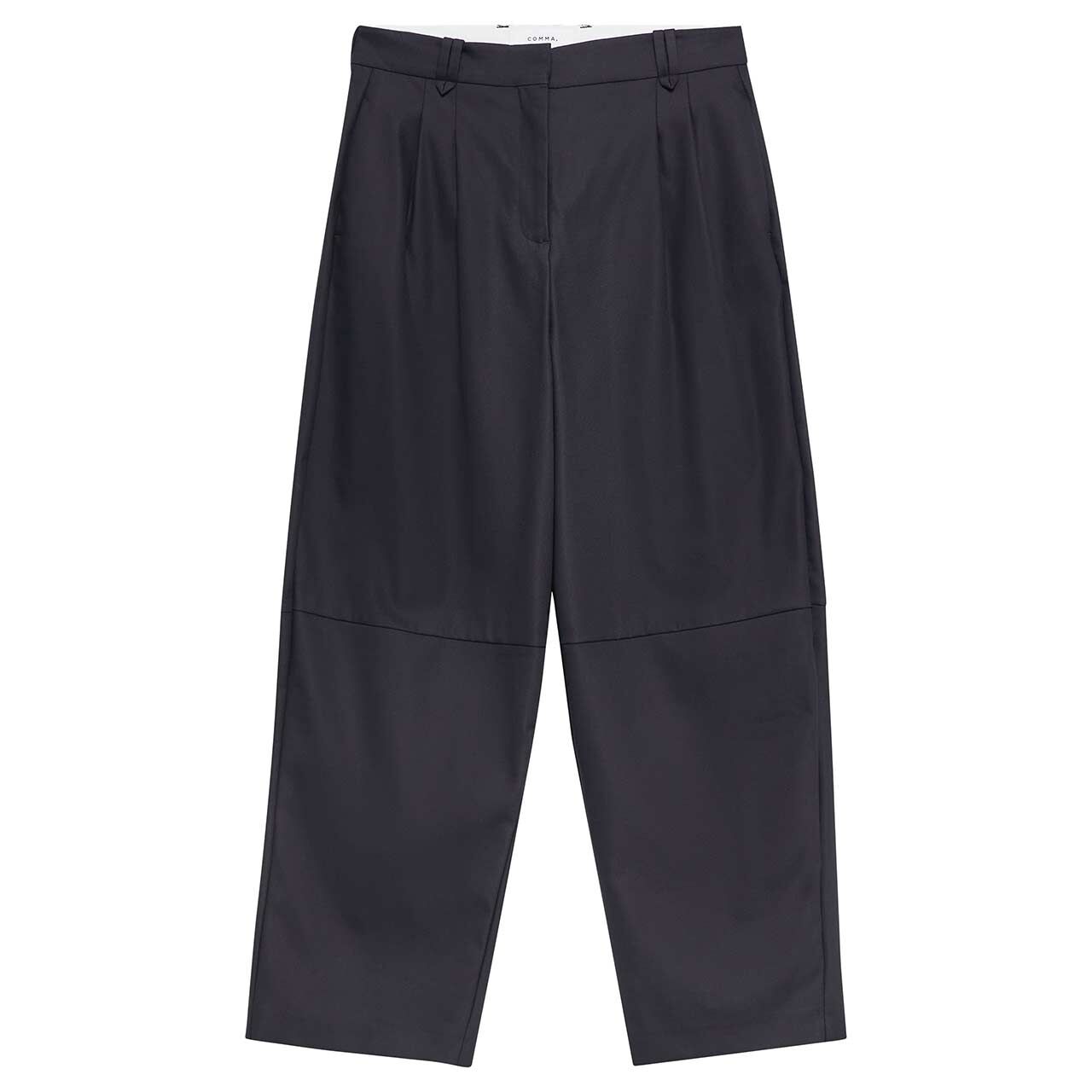 Damen 7/8 Baumwollhose von Comma in Dunkelblau, Vorderansicht