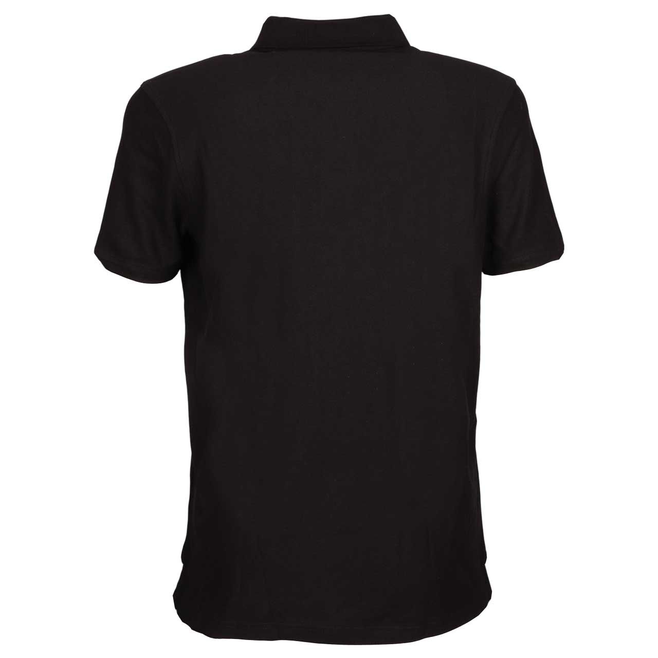 Herren Piqué Poloshirt von Lerros in Schwarz, Rückansicht