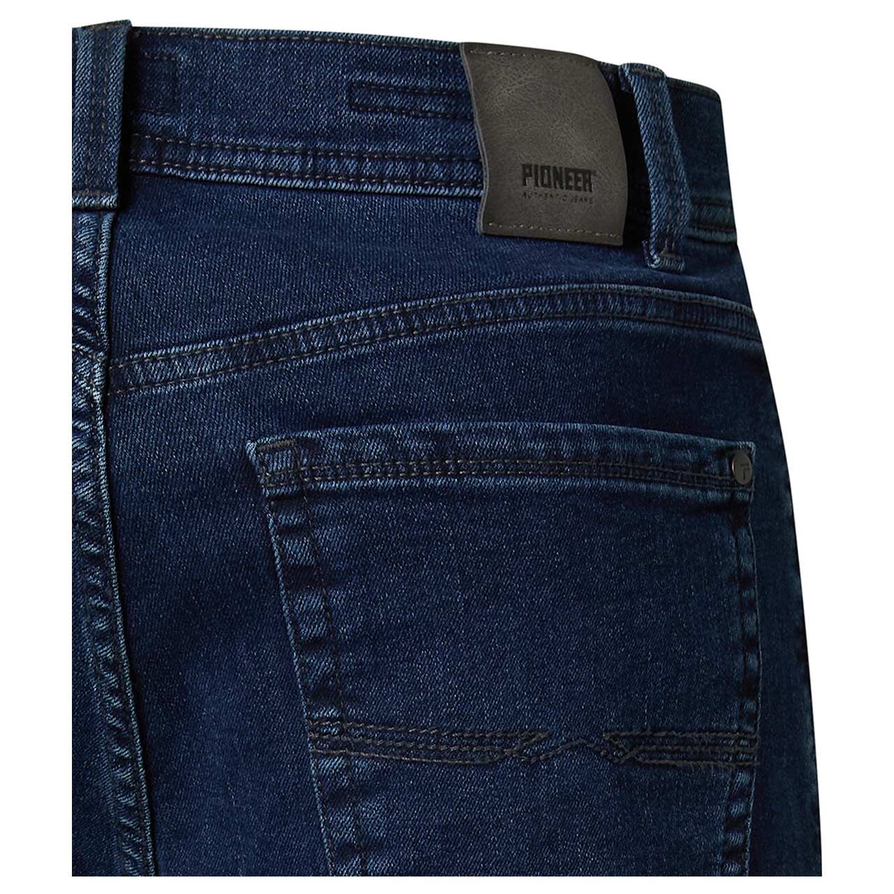 Herren Jeans Rando Megaflex von Pioneer in Dunkelblau, Rückansicht