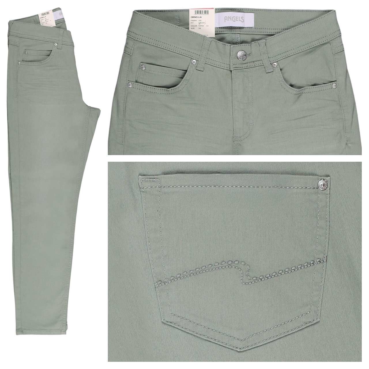 Angels Ornella 7/8 Jeans jade green used