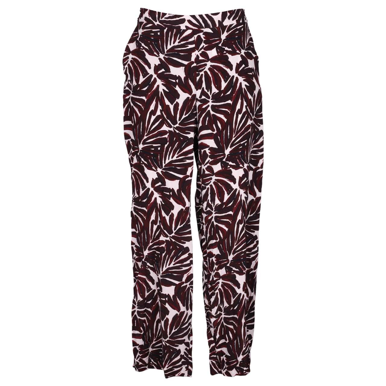 Cecil Neele Wideleg Hose mulberry red