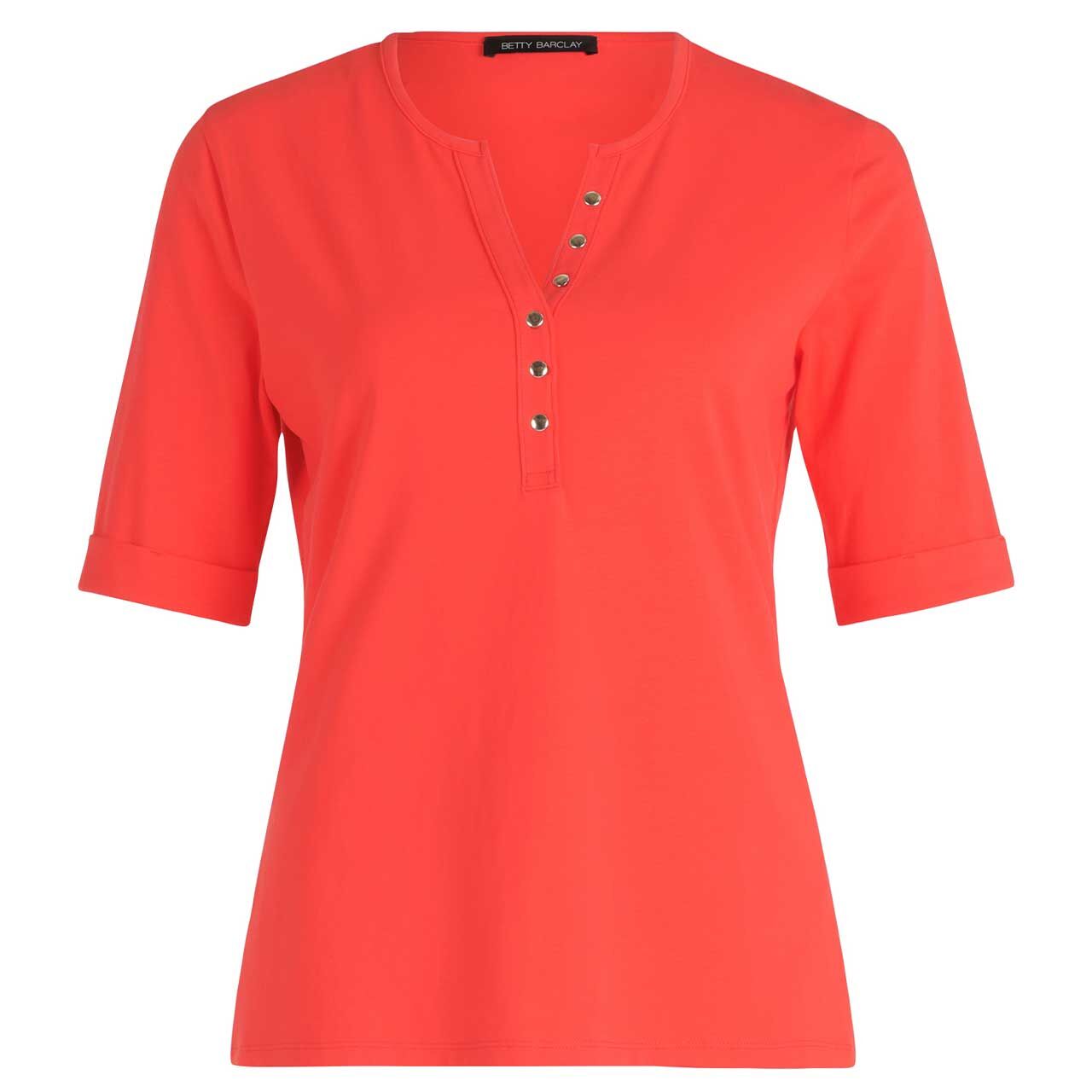 Betty Barclay Damen T-Shirt poppy red