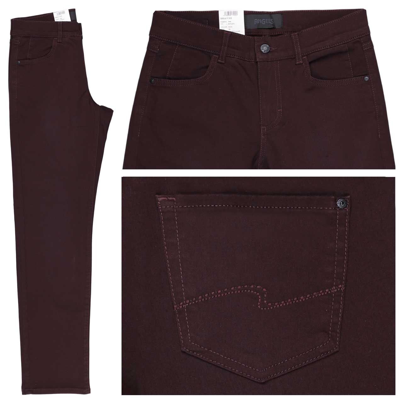 Angels Dolly Jeans deep wine used