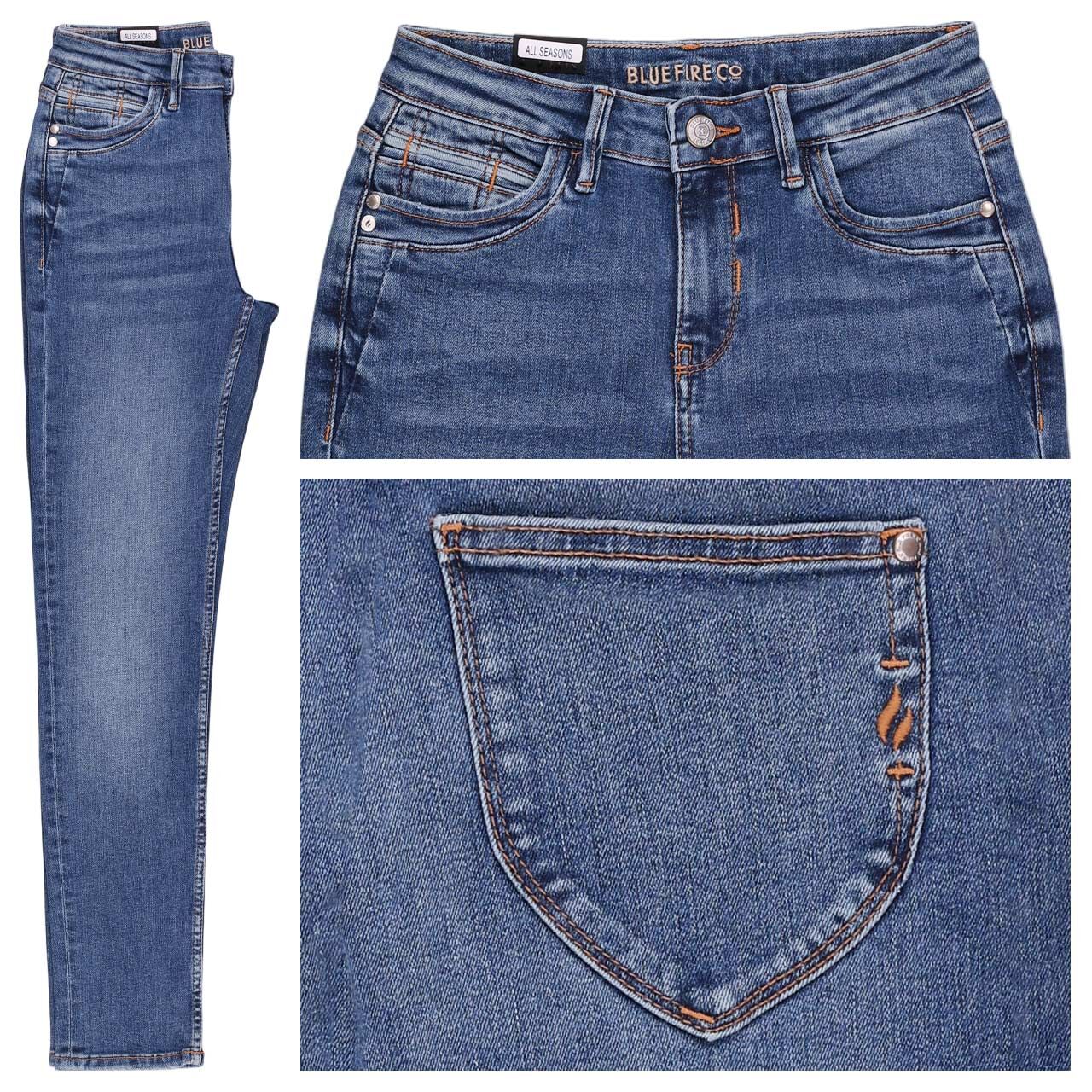 Blue Fire Nancy Jeans stone blue Blue Fire Nancy Jeans stone blue